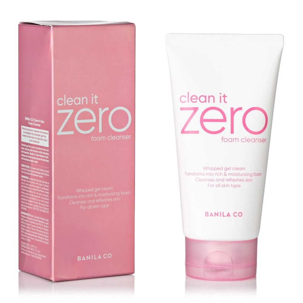 Clean it Zero whipped gel cream